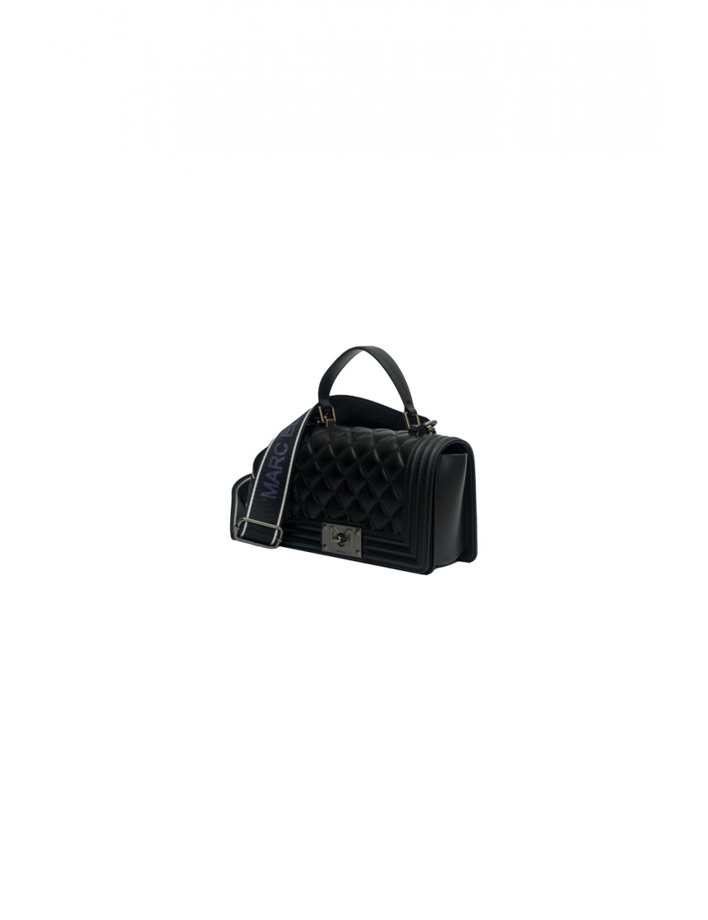 borsa marc ellis DONNA BLACK E BRUSH CDF - FLAT SQUARE S vista frontale