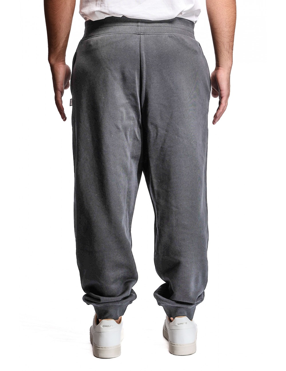 pantalone tuta moschino UOMO NERO 0555 - V1A6808 - 4418 vista frontale