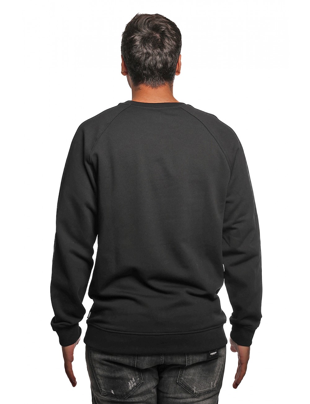 felpa moschino UOMO NERA 0555 - V1A1707 - 4418 vista frontale