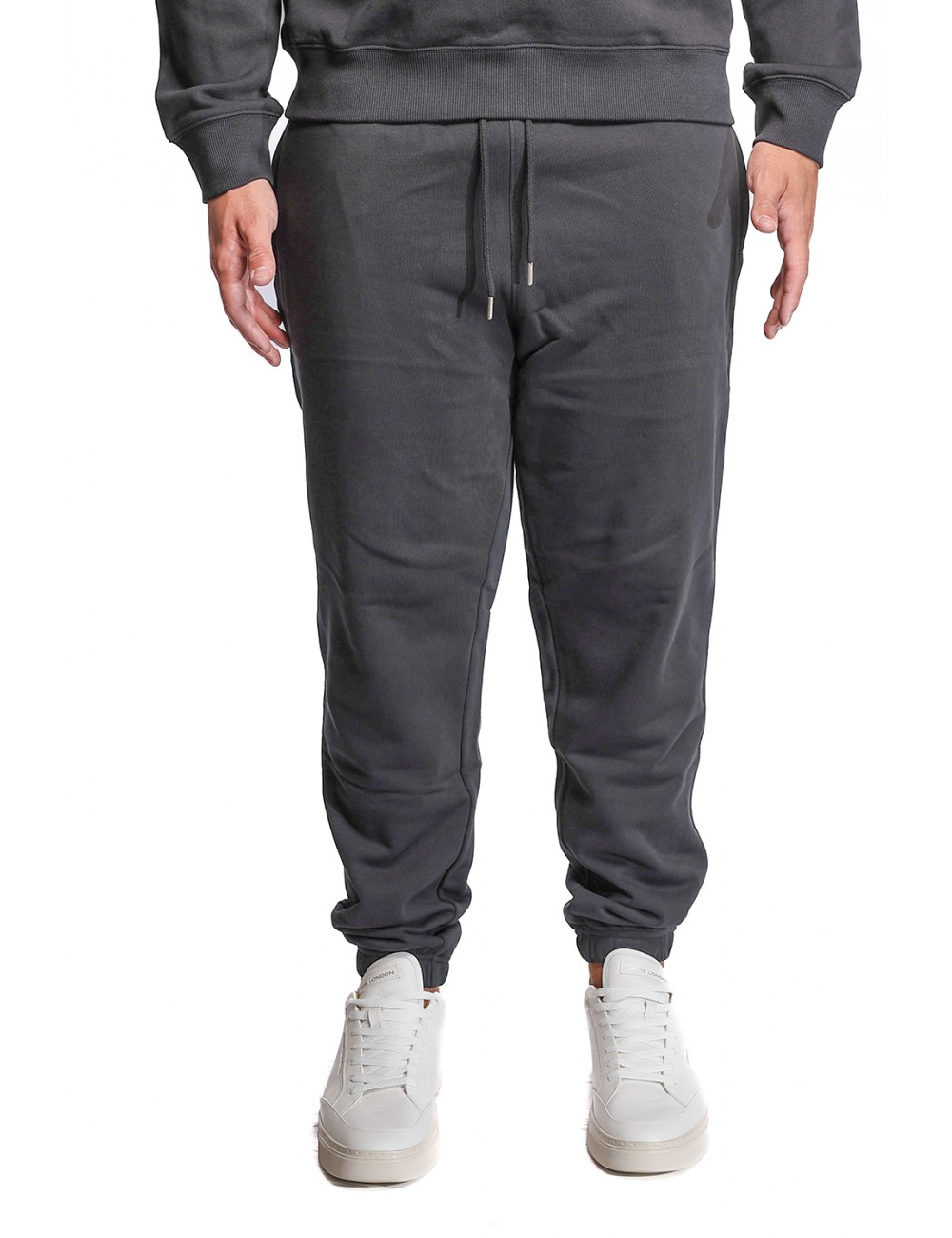 pantalone tuta sun68 UOMO 11 NERO - F45140 vista frontale