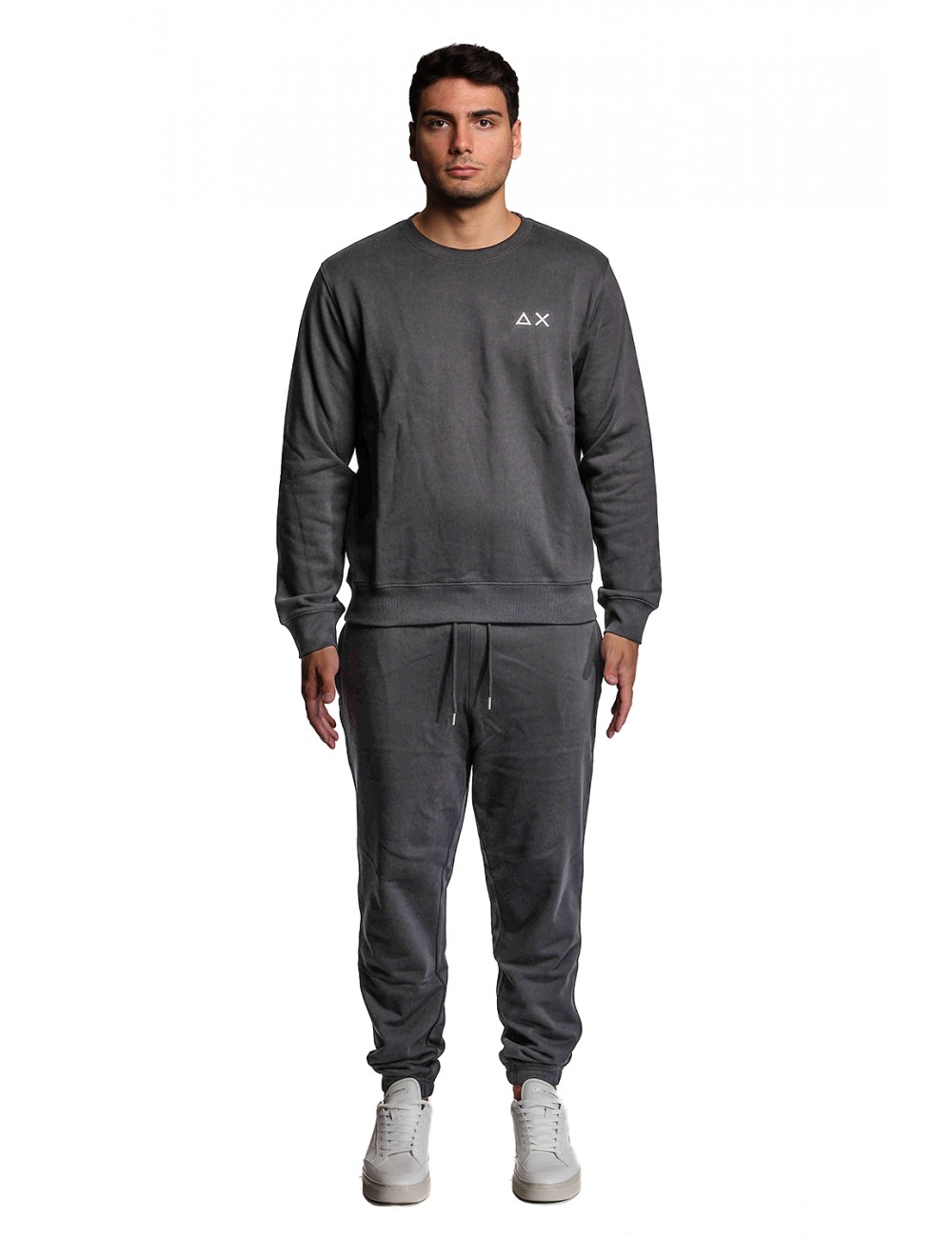 pantalone tuta sun68 UOMO 11 NERO - F45140 vista completo frontale pantalone tuta sun68 UOMO 11 NERO - F45140 vista completo frontale