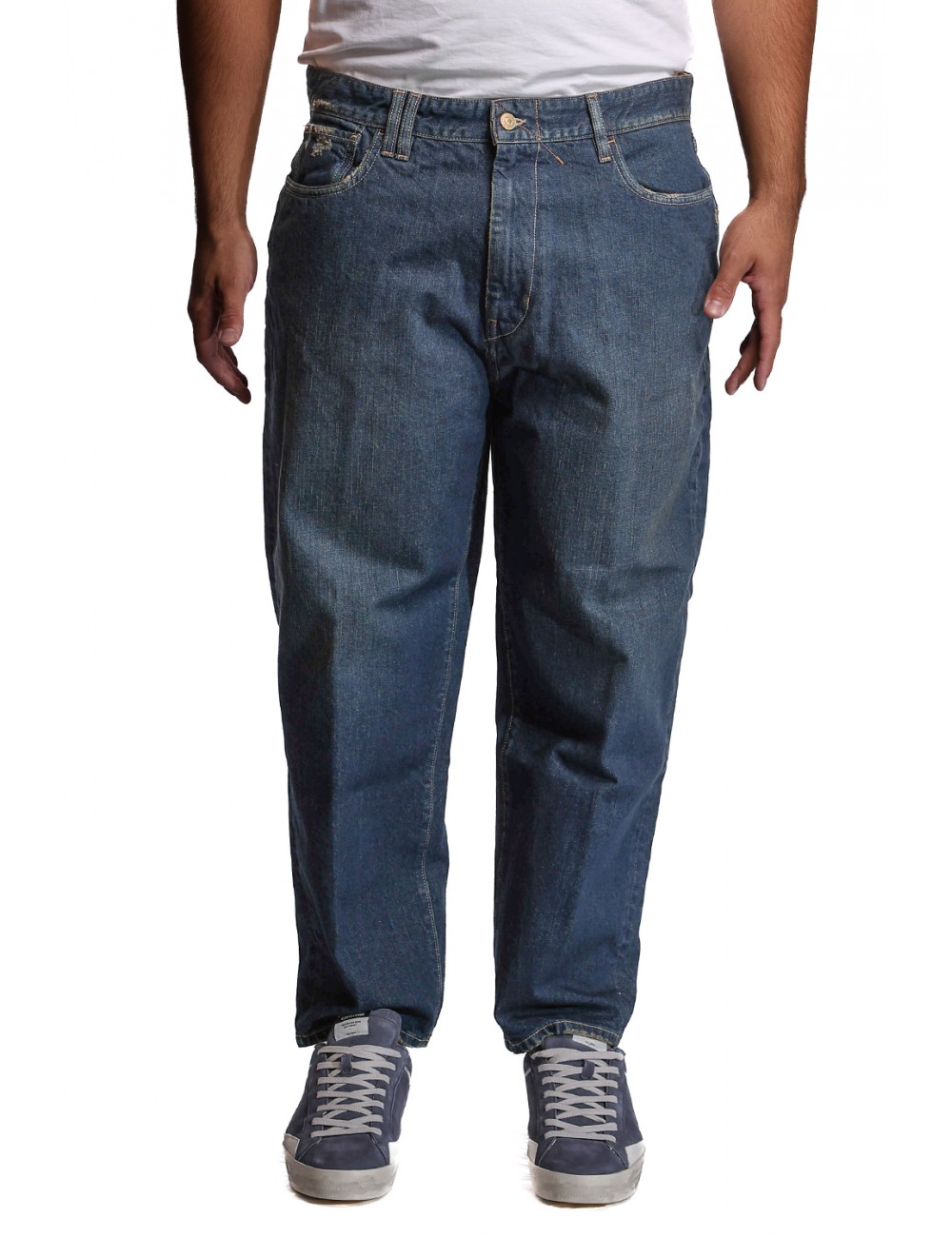 jeans cycle UOMO 83 BLUE PROFONDO - 451P530 vista frontale
