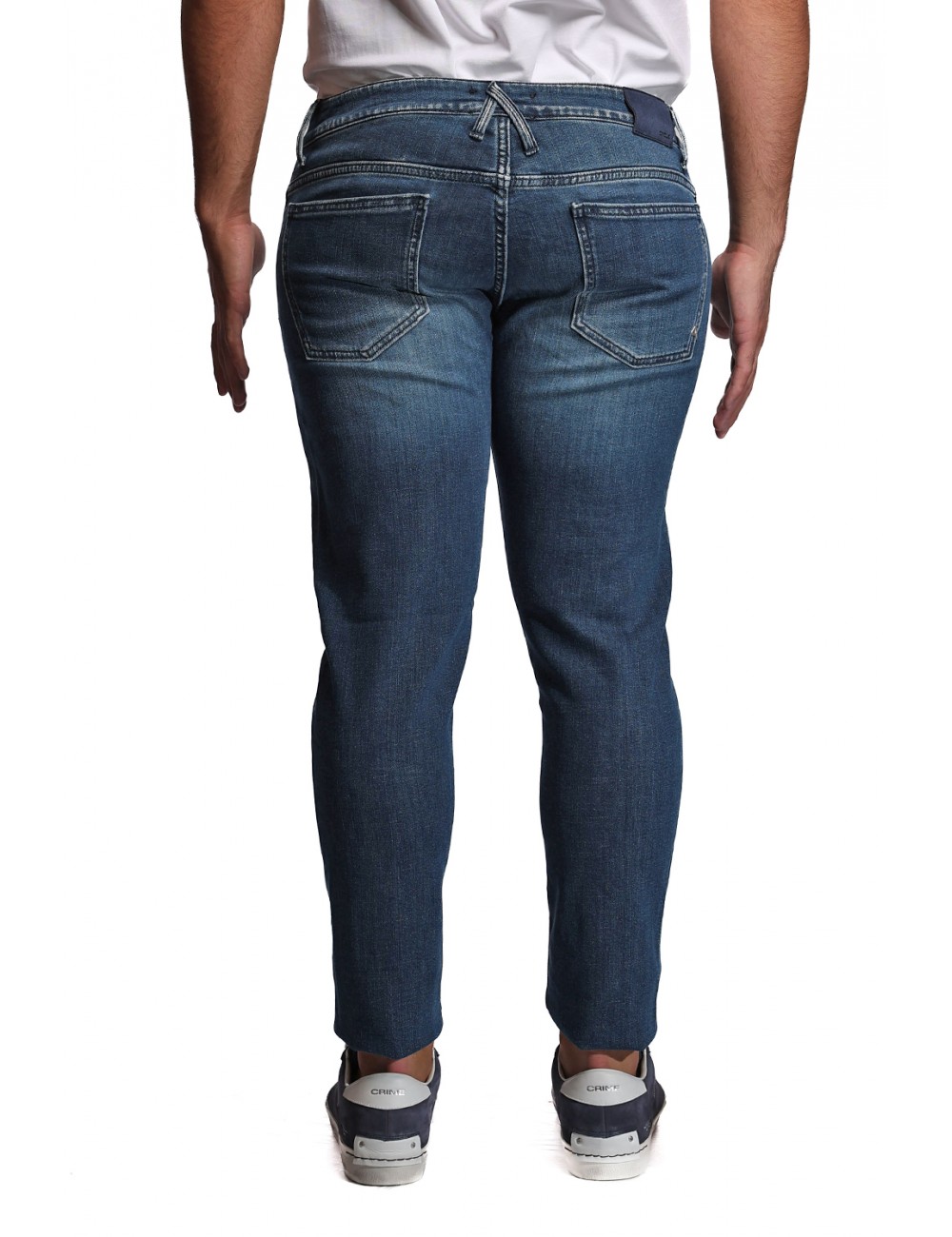jeans cycle UOMO 07 NAVY BLUE - 451P502 vista frontale
