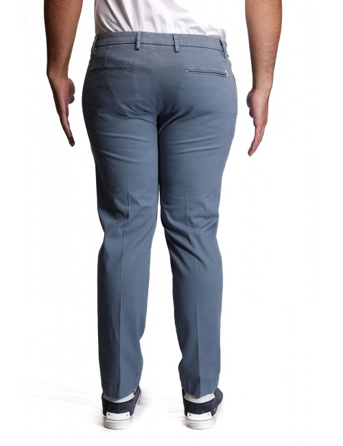 pantalone entre amis UOMO CERULEO 4168 POLVERE BLUE - A268188/2549 vista posteriore