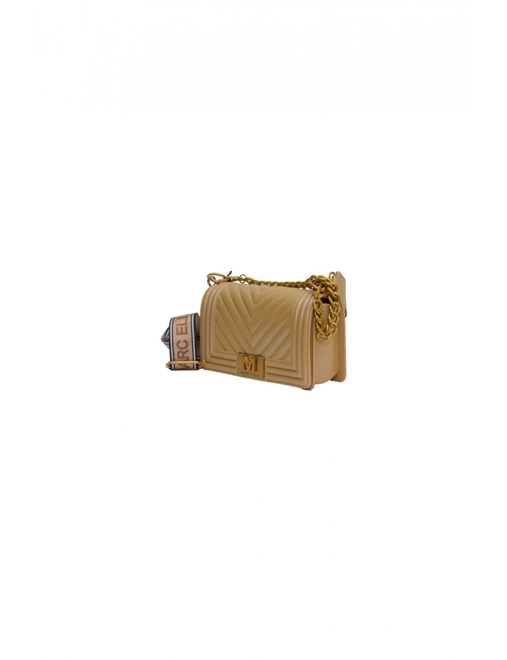 borsa marc ellis DONNA ORO CHIARO E RAME PORCINI/RAME - FLAT S_25 vista laterale