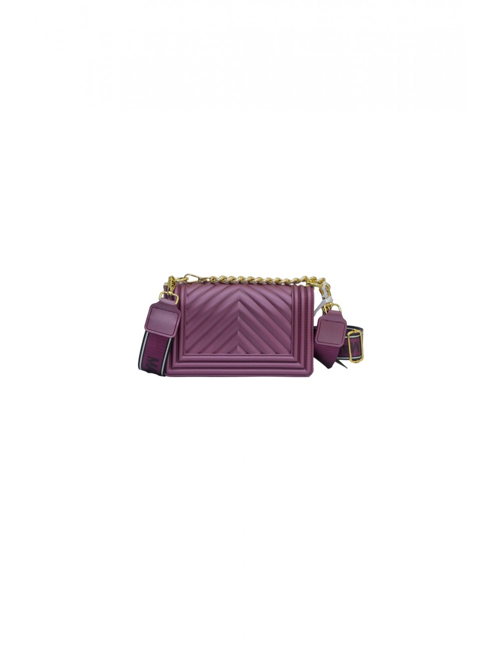 borsa marc ellis DONNA PORPORA SCURO E ORO PURPLE/LIGHT GOLD - FLAT S_25 vista posteriore borsa marc ellis DONNA PORPORA SCURO E ORO PURPLE/LIGHT GOLD - FLAT S_25 vista posteriore