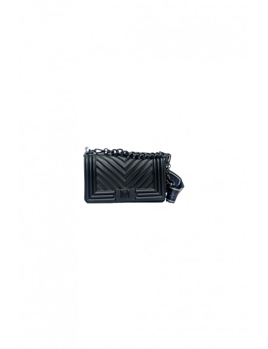 borsa marc ellis DONNA BLACK E BLACK - FLAT S_25 vista frontale
