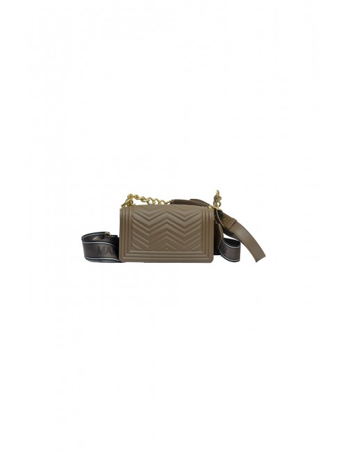borsa marc ellis DONNA BRONZE E LIGHT GOLD - FLAT WAVE XS_25 vista posteriore