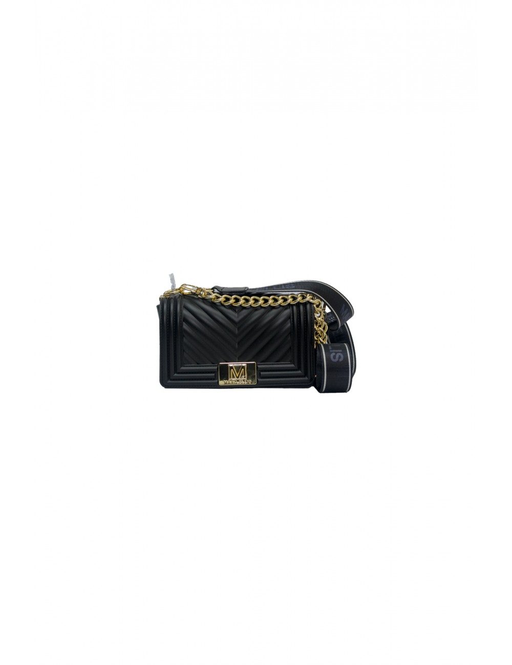 borsa marc ellis DONNA BLACK E LIGHT GOLD - FLAT S_25 vista frontale borsa marc ellis DONNA BLACK E LIGHT GOLD - FLAT S_25 vista frontale