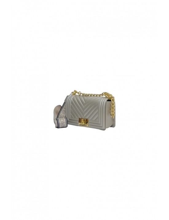 borsa marc ellis DONNA TORTORA E ORO TAUPE/LIGHT GOLD - FLAT S_25 vista frontale