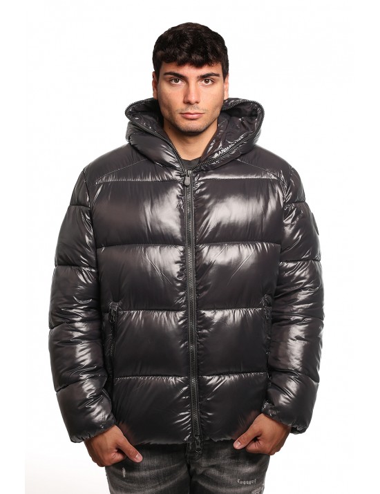 giubbino save the duck UOMO NERO 10000 - D31280M - LOVE21 EDGARD vista frontale