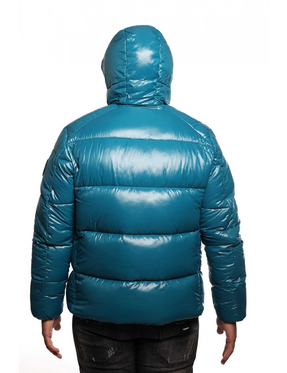 giubbino save the duck UOMO TURCHESE 90069 - D31280M - LOVE21 EDGARD vista posteriore cappuccio giubbino save the duck UOMO TURCHESE 90069 - D31280M - LOVE21 EDGARD vista posteriore cappuccio