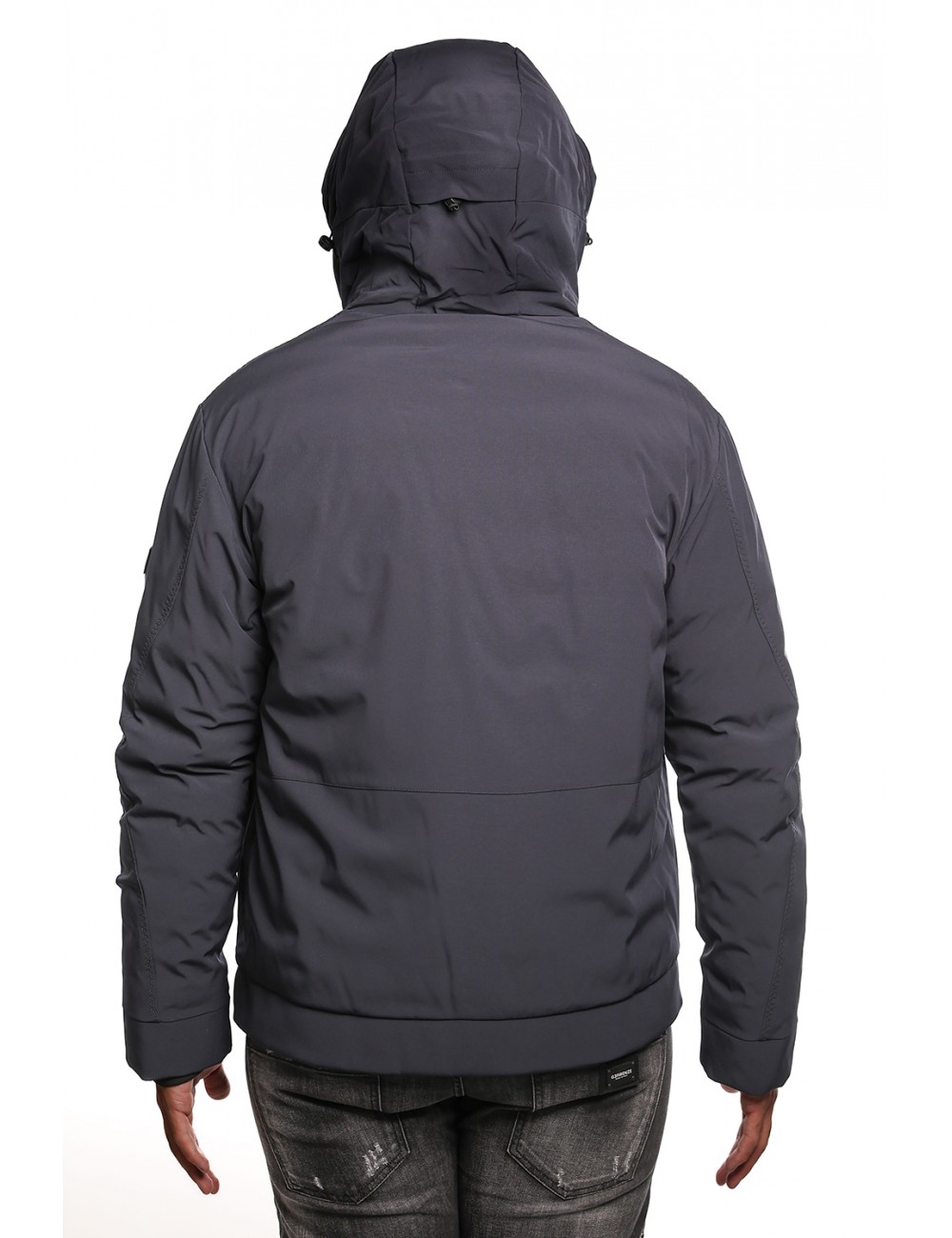 giubbino peuterey UOMO BLU 215 - LOGE SRT 01 - PEU5566 vista posteriore cappuccio giubbino peuterey UOMO BLU 215 - LOGE SRT 01 - PEU5566 vista posteriore cappuccio
