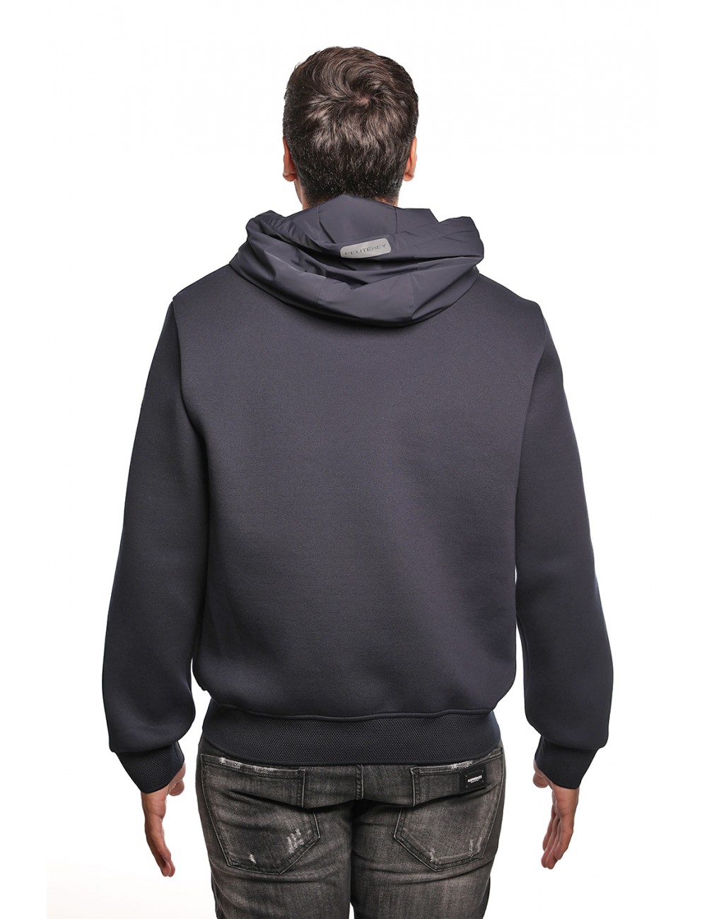 felpa a giubbino peuterey UOMO BLU 215 - KAPOOR BMAT 01 - PEU5591 vista posteriore felpa a giubbino peuterey UOMO BLU 215 - KAPOOR BMAT 01 - PEU5591 vista posteriore