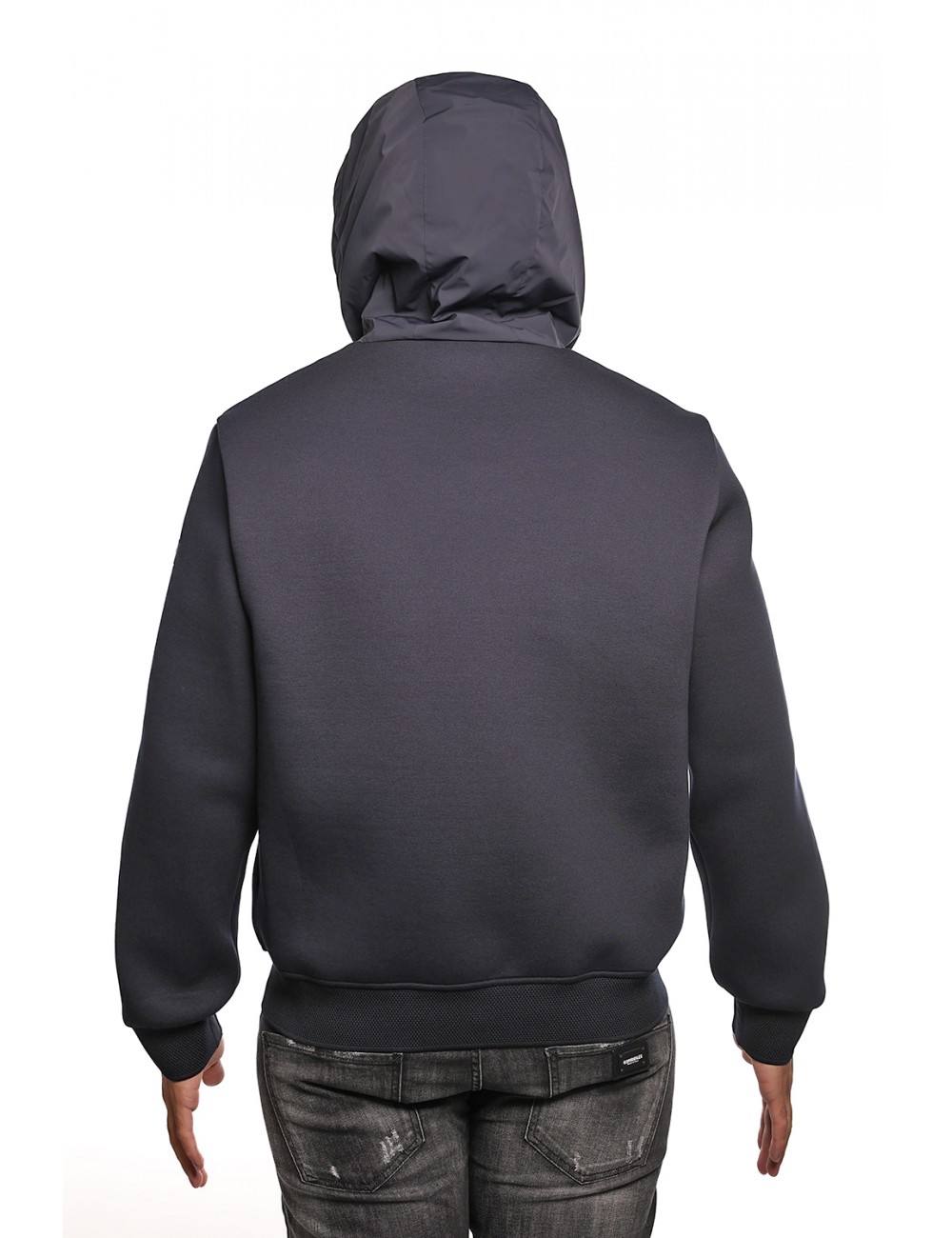 felpa a giubbino peuterey UOMO BLU 215 - KAPOOR BMAT 01 - PEU5591 vista posteriore cappuccio felpa a giubbino peuterey UOMO BLU 215 - KAPOOR BMAT 01 - PEU5591 vista posteriore cappuccio