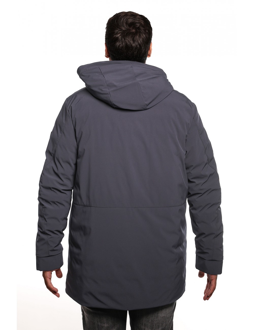 giubbino lungo peuterey UOMO BLU 215 - METIDE SRT 01 - PEU5567 vista posteriore giubbino lungo peuterey UOMO BLU 215 - METIDE SRT 01 - PEU5567 vista posteriore