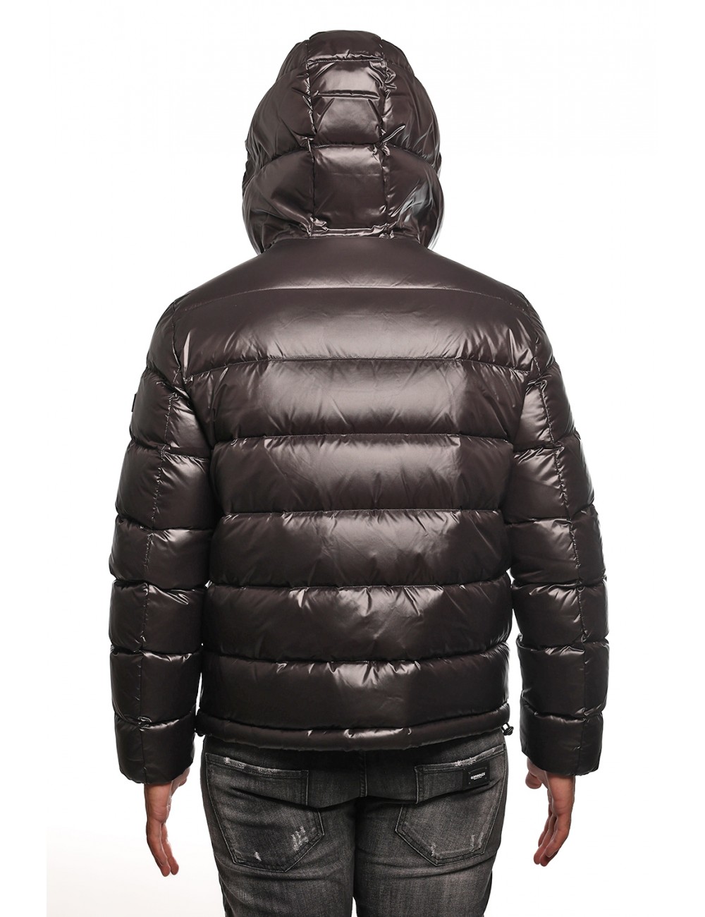 giubbino peuterey UOMO NERO - HONOVA LKS LINEAR 04 - PEU5692 vista posteriore cappuccio