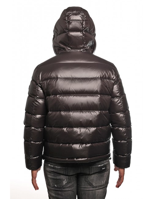 giubbino peuterey UOMO NERO - HONOVA LKS LINEAR 04 - PEU5692 vista posteriore cappuccio