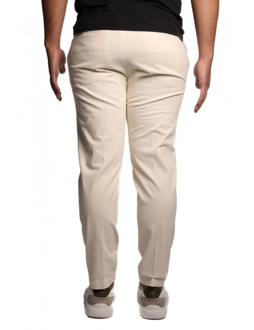 pantalone michael coal UOMO PANNA - MCBRAMM2500F25C vista posteriore