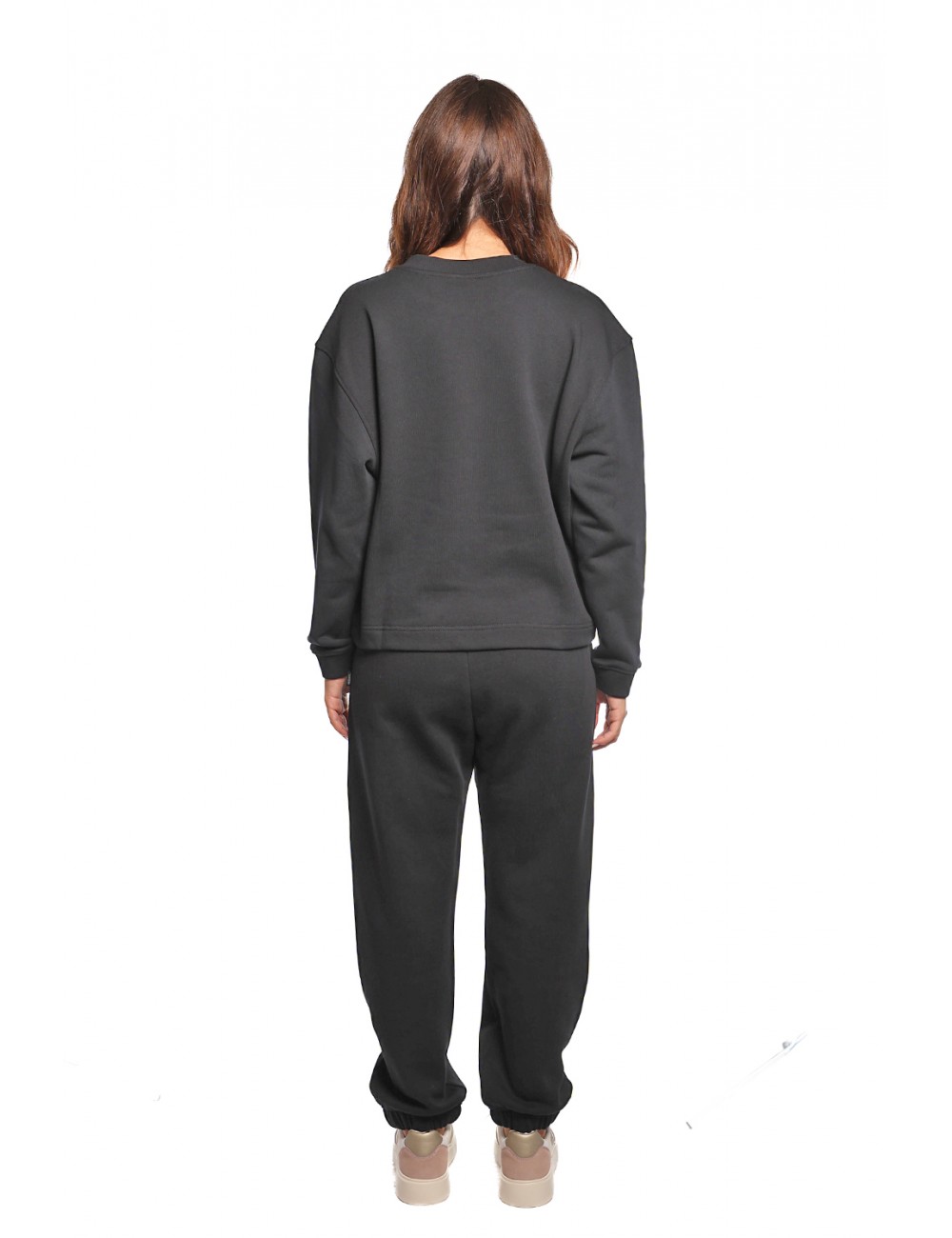 pantalone tuta moschino DONNA NERO 0555 - V6A6808 - 4418 vista completo posteriore