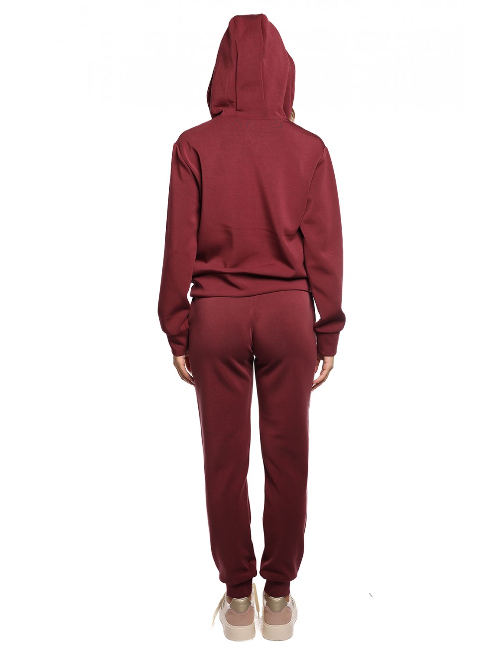 pantalone tuta guess DONNA BORDEAUX G4P2 - V4YB08KCAY2 vista completo posteriore