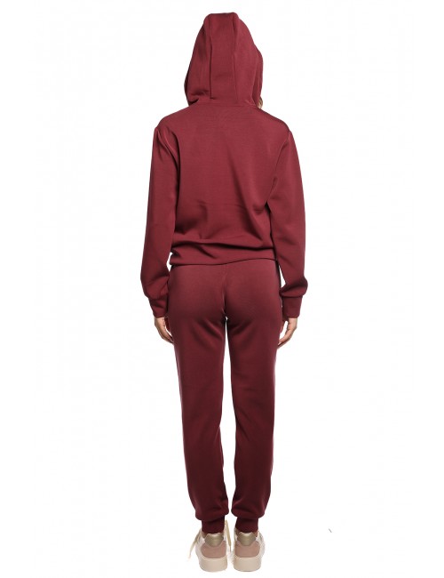 pantalone tuta guess DONNA BORDEAUX G4P2 - V4YB08KCAY2 vista completo posteriore