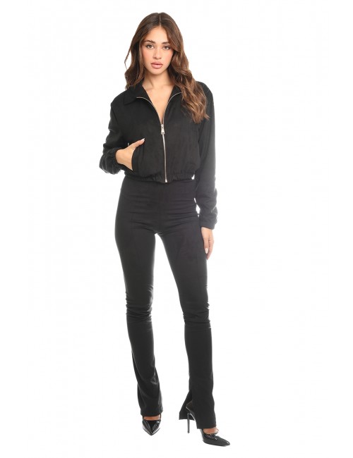 giacca kostumn°1 DONNA NERA - KI25100 vista frontale intera