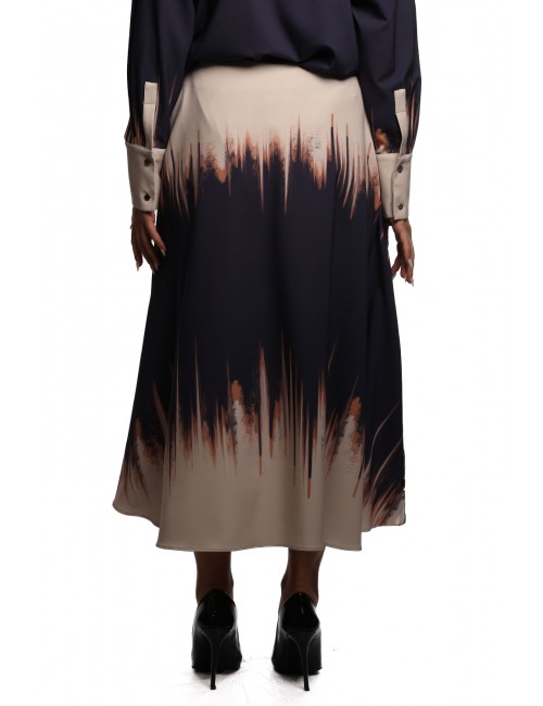 gonna jijil DONNA 1544 ECG PANNA - JPI25GO407 vista frontale