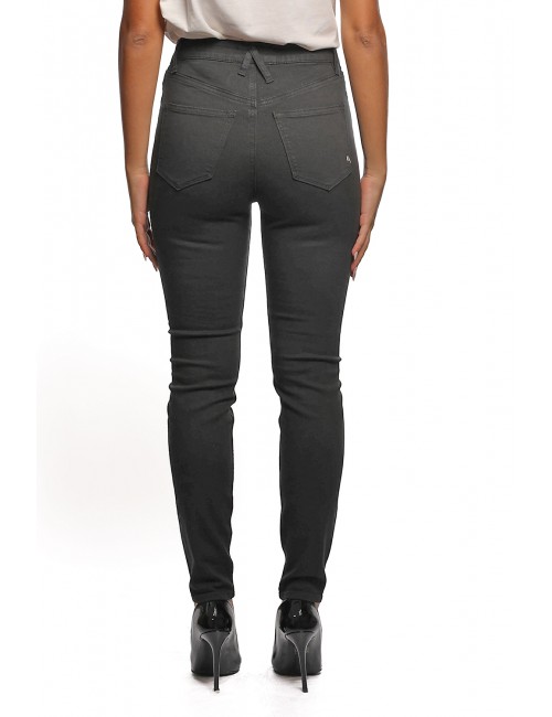 jeans cycle DONNA 11 NERO - 452P554 vista posteriore