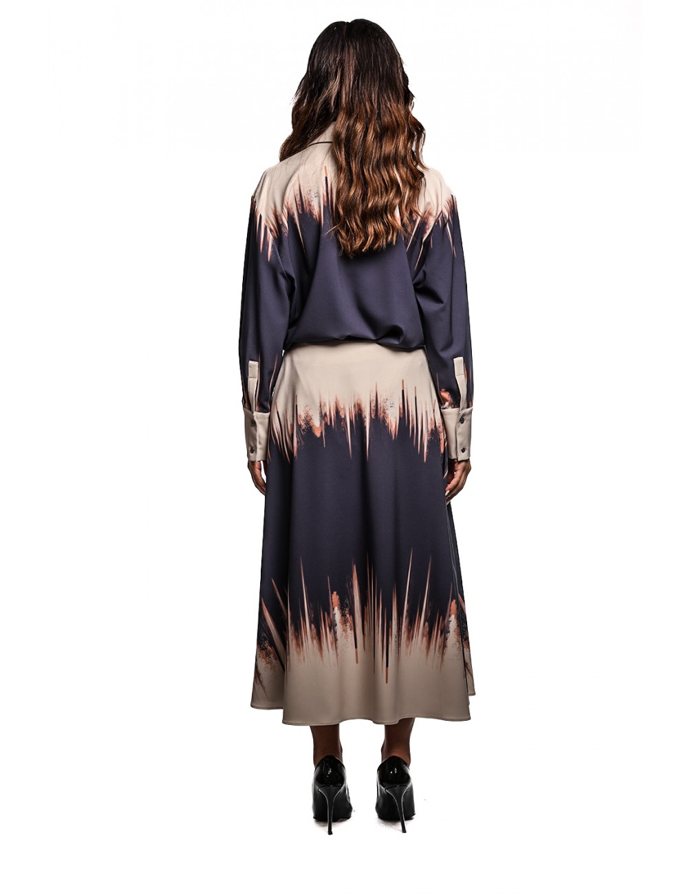 camicia jijil DONNA 1544 ECG PANNA - JPI25CA404 vista completo posteriore