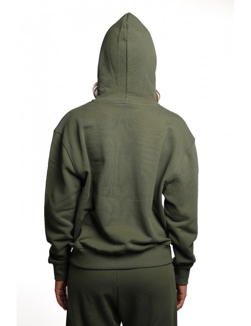 felpa moschino DONNA VERDE 0429 - V6A1708 - 4418 vista frontale