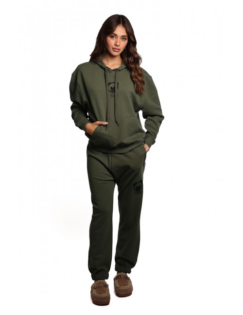 felpa moschino DONNA VERDE 0429 - V6A1708 - 4418 vista completo frontale