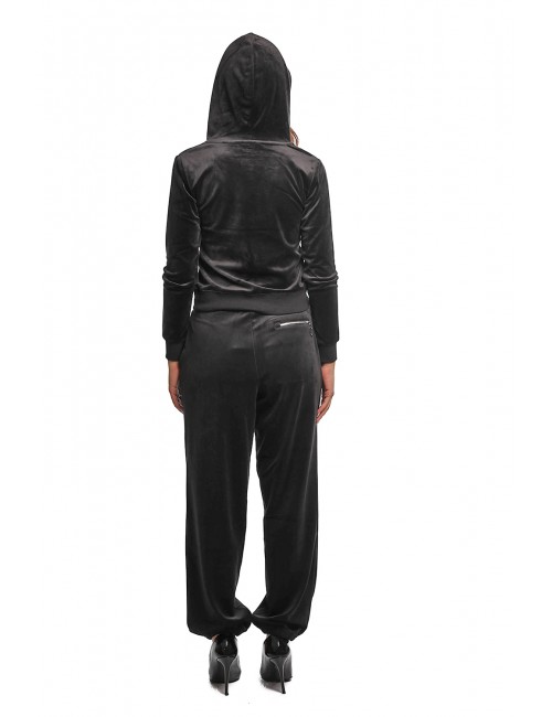 felpa juicy couture DONNA BLACK - VEJB70001WPFJ00 vista completo posteriore