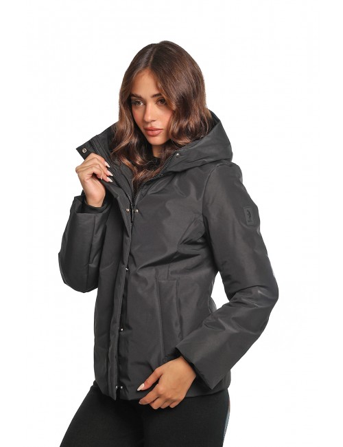 giubbino refrigue DONNA BLACK - 2821O00096 vista laterale