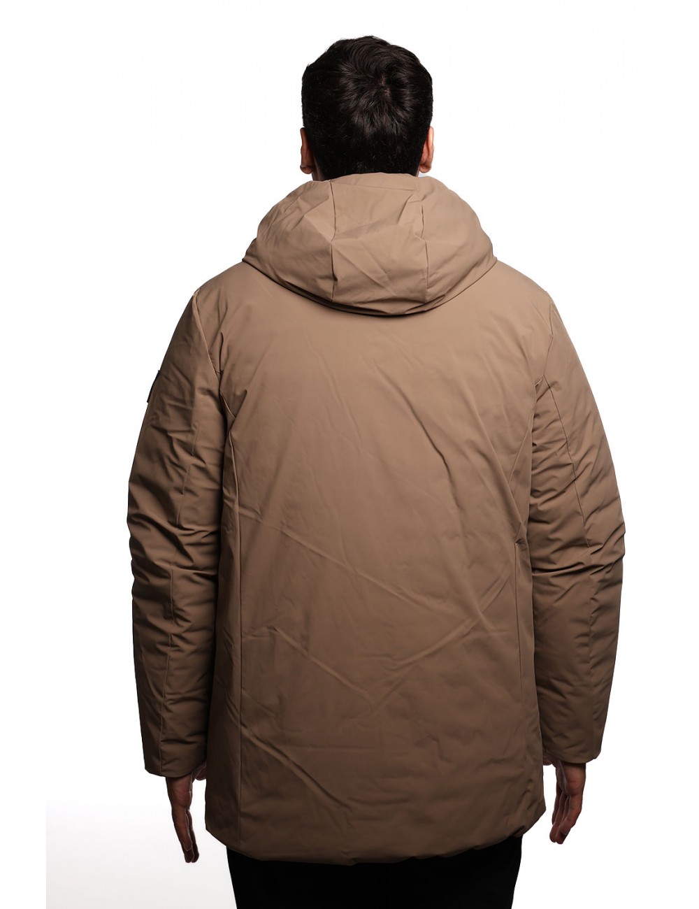 giubbino lungo reversibile refrigue UOMO  BEIGE TAUPE - 2811O00150 - FINN vista posteriore liscia