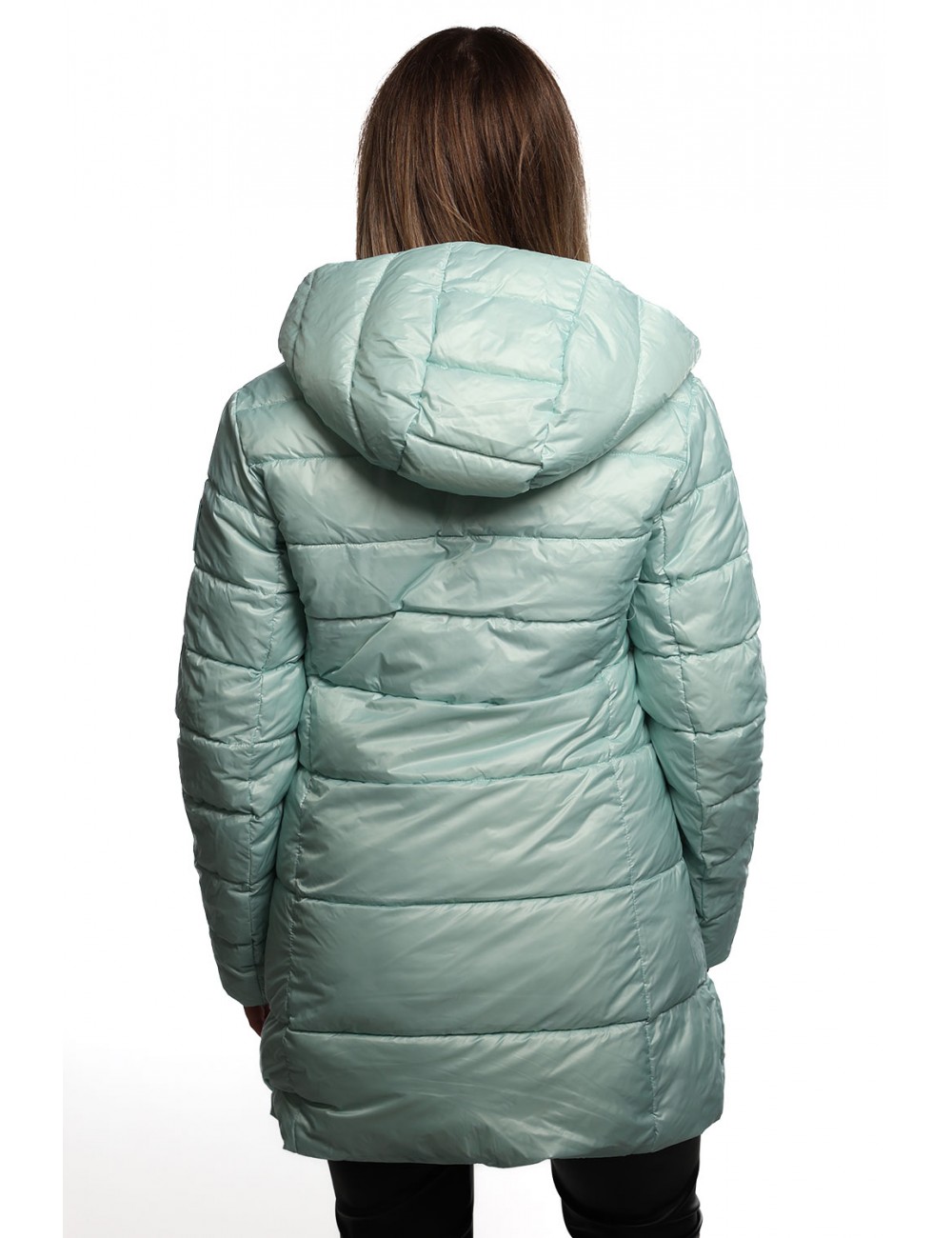 giubbino lungo reversibile refrigue DONNA VERDE TIFFANY SERENITY - 2821O00071 - SYN vista posteriore liscia