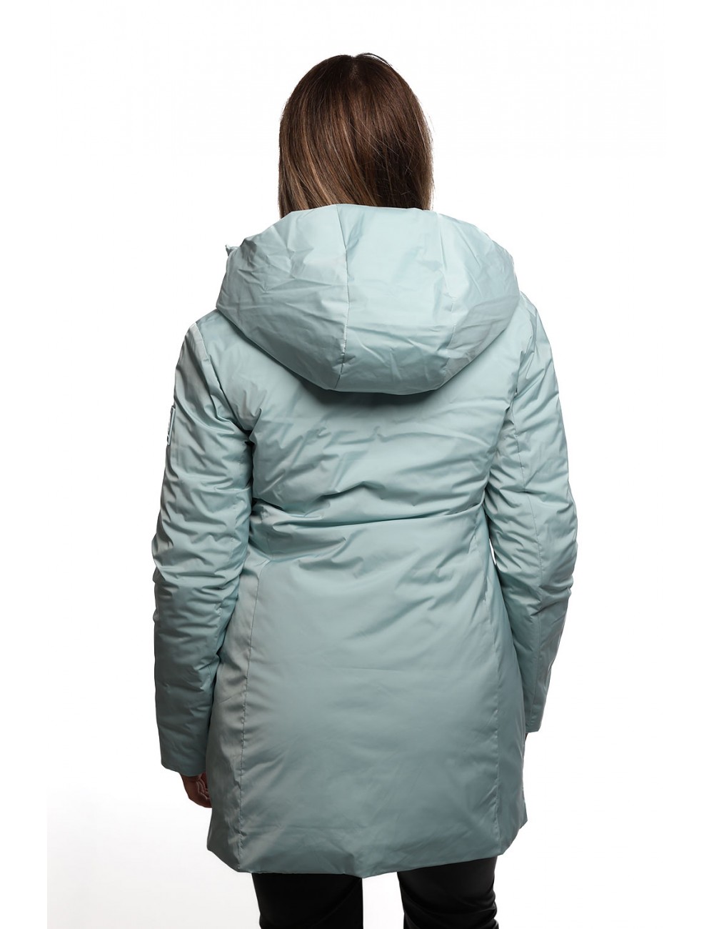 giubbino lungo reversibile refrigue DONNA VERDE TIFFANY SERENITY - 2821O00071 - SYN vista posteriore trapuntata