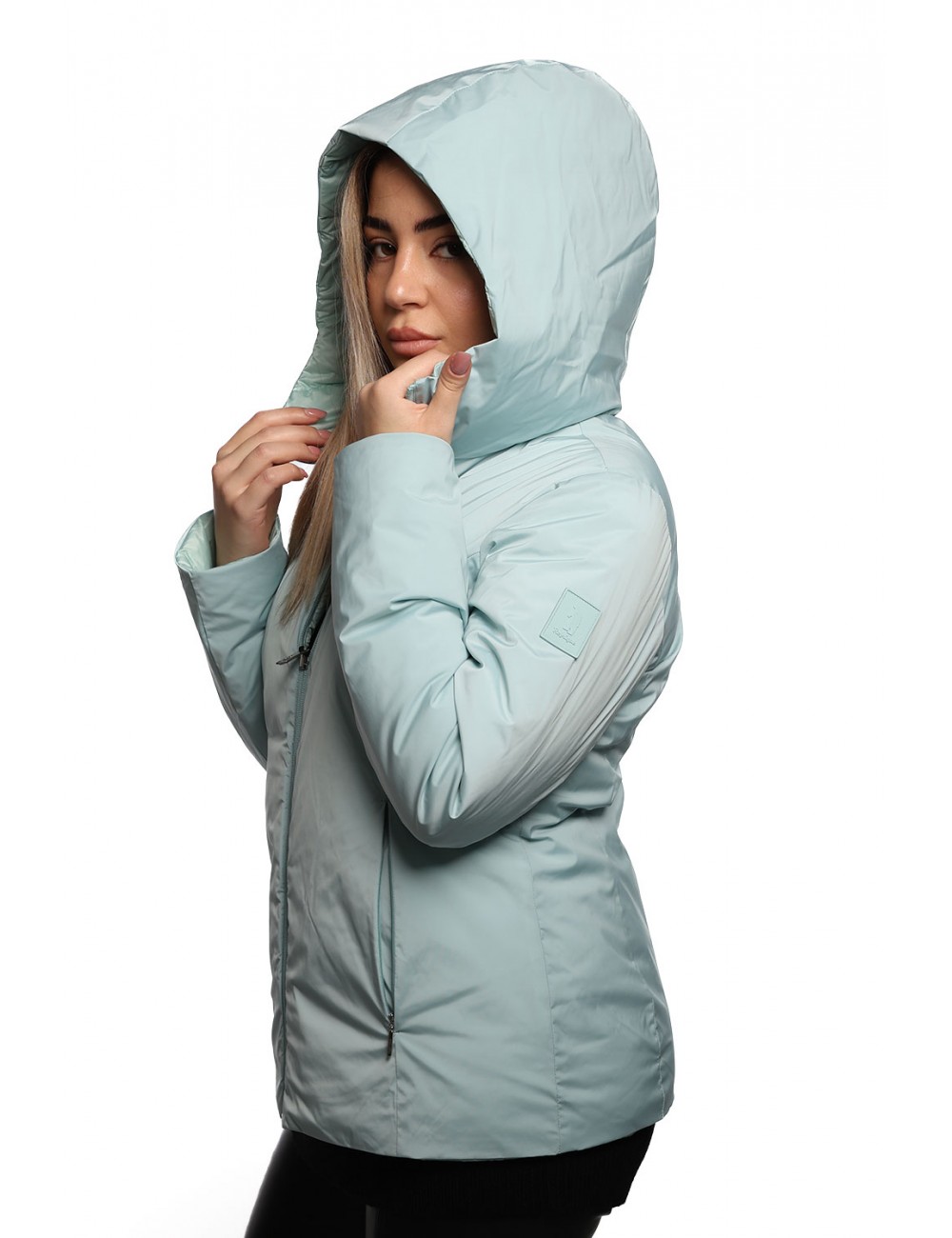 giubbino reversibile refrigue DONNA VERDE TIFFANY SERENITY - 2821O00070 - HEMMA vista laterale liscia