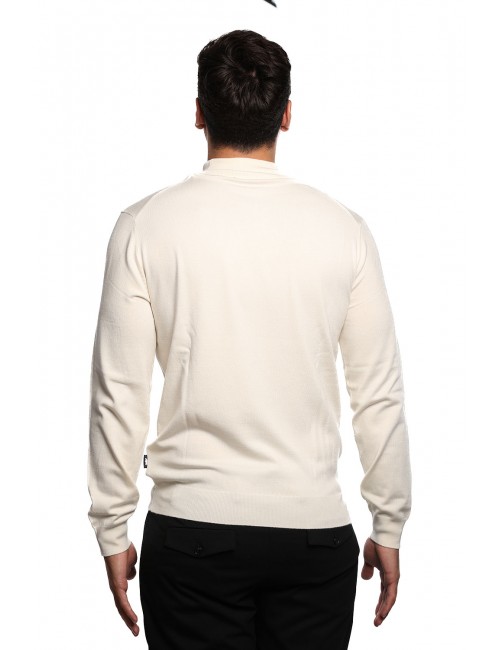 maglioncino refrigue UOMO AVORIO BUTTER - 2811W00186 vista posteriore