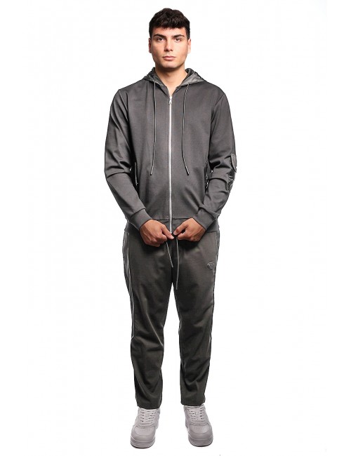 pantalone maison 9 paris UOMO NERO - M9P4414 vista completo frontale