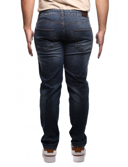 jeans entre amis UOMO 4039 DENIM BLUE - A2681772860L1082 vista posteriore