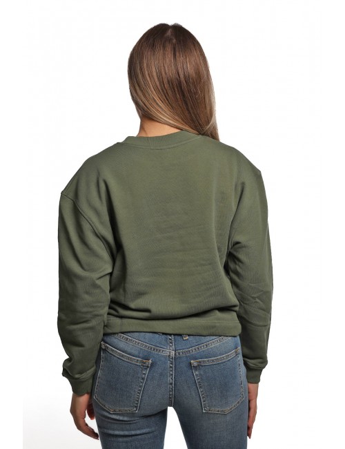 felpa moschino DONNA VERDE 0429 - V6A1710 - 4418 vista posteriore