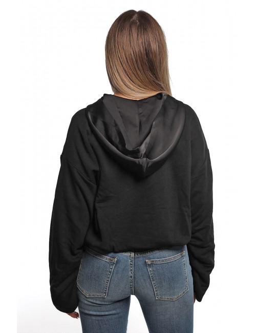 felpa jijil DONNA 0002 NERA - JPI25FP076 vista posteriore