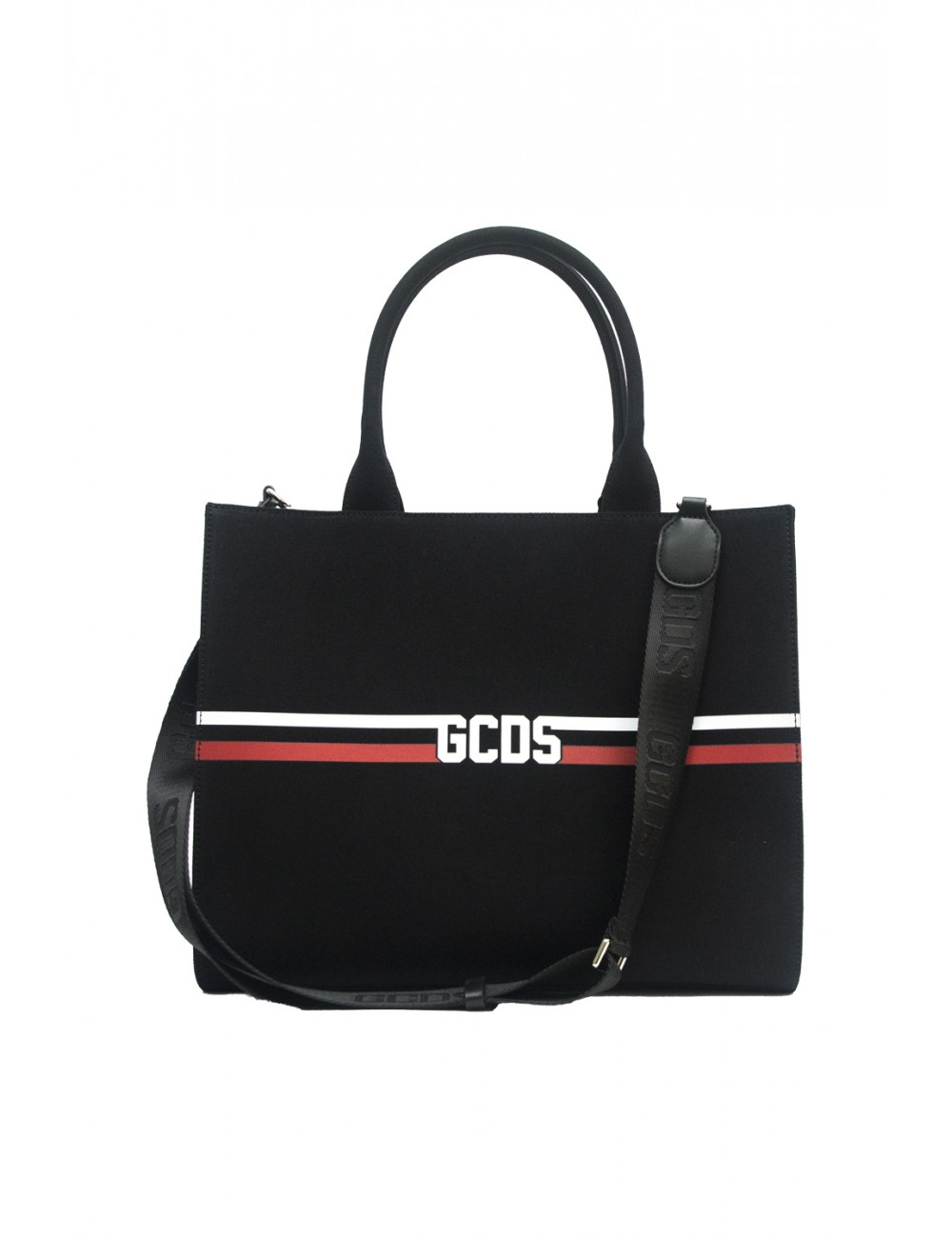 borsa gcds DONNA BLACK - GCDSEM001_99 vista frontale