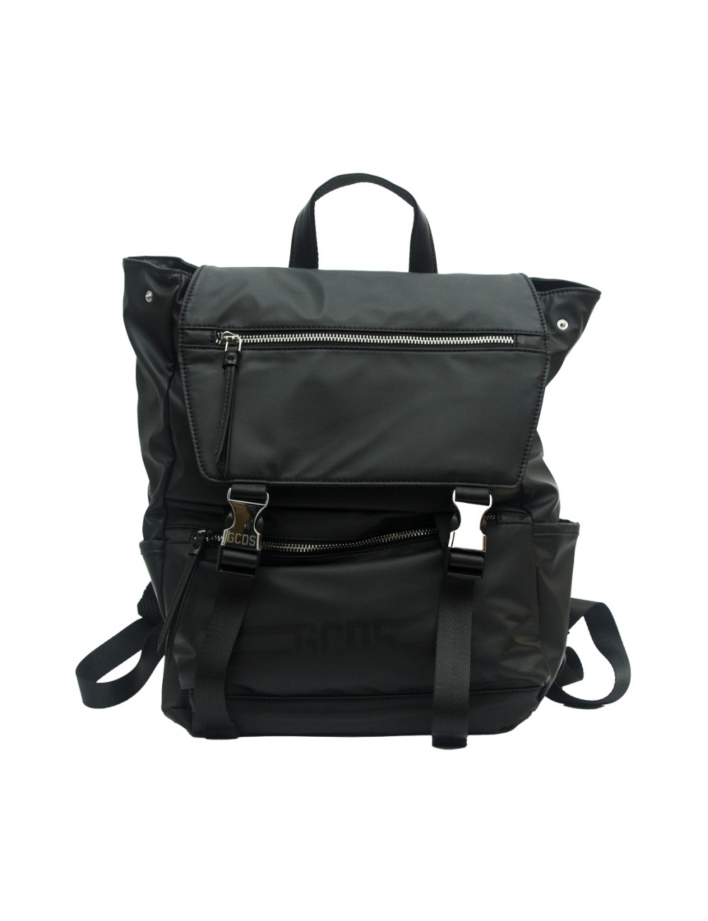 zaino gcds UNISEX BLACK - GCDSEB002_99 vista frontale