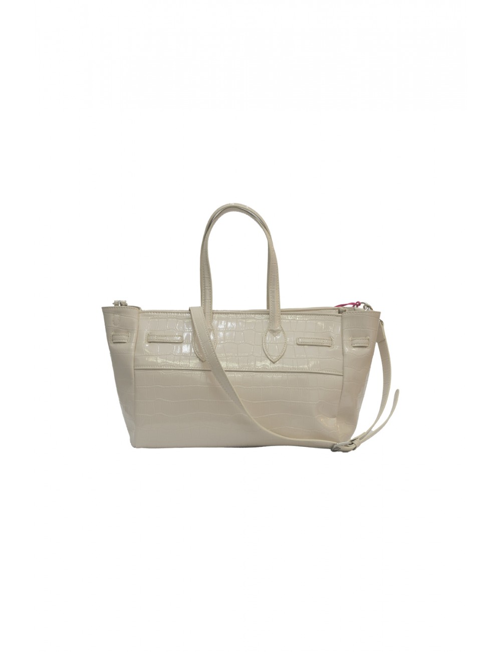 borsa secret pon pon DONNA AVORIO BUTTER - MARLENE TOTE MEDIUM vista posteriore