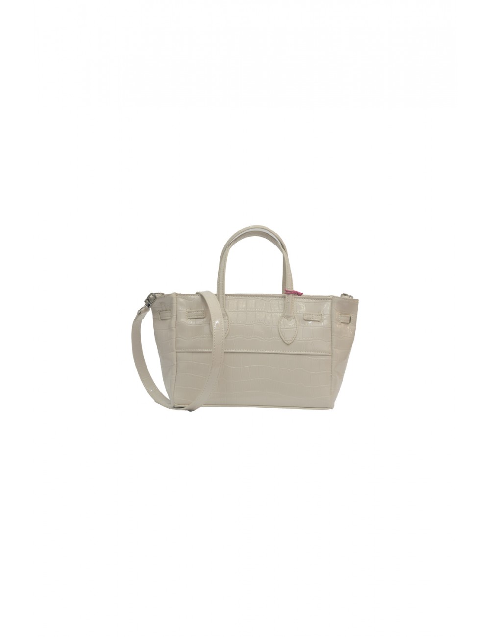 borsa secret pon pon DONNA AVORIO BUTTER - MARLENE TOTE MINI vista posteriore