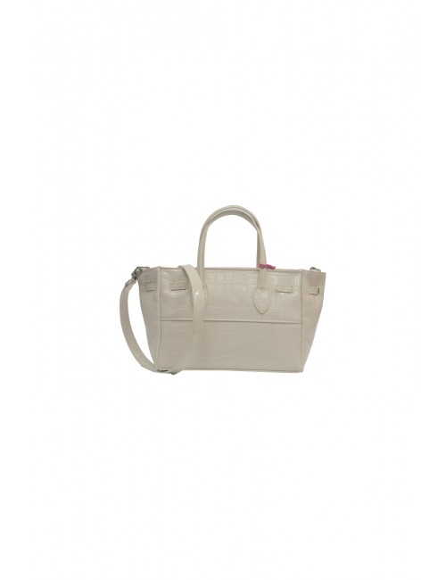 borsa secret pon pon DONNA AVORIO BUTTER - MARLENE TOTE MINI vista posteriore