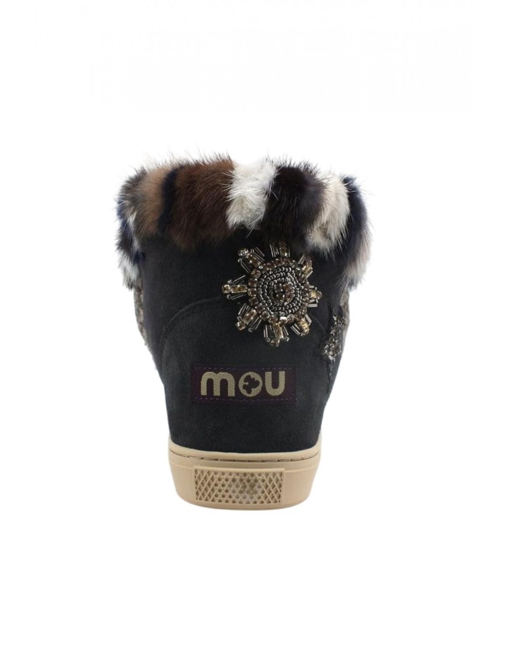 sneakers mou DONNA NERE BKBK - MU.FW111006A - ESKIMO vista posteriore
