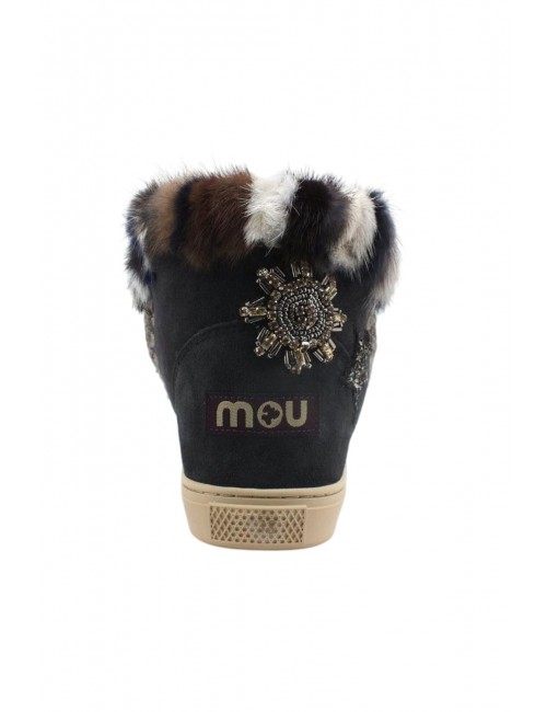 sneakers mou DONNA NERE BKBK - MU.FW111006A - ESKIMO vista posteriore